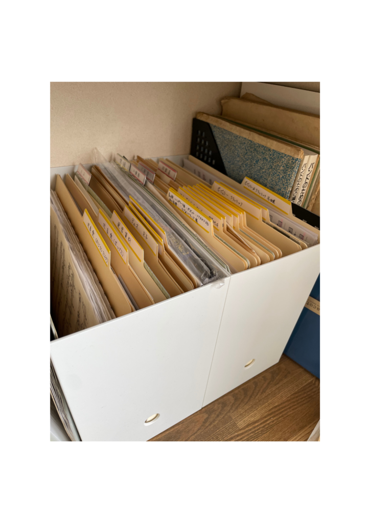 ジャンル別・作曲者別に保管